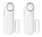 SECRUI 2pack Door Alarm for Home Security Window Sensor 120dB 4 Modes NEW