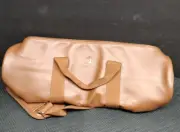 Square Off Leather Protective Bag with Adjustable Padded Strap NEW FREE SHIPPING