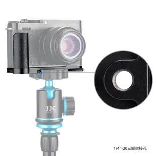 JJC XE4相機金屬手柄 阿卡快裝板L型握柄 富士 X-E4相機專用安全支架，替代Fujifilm MHG-XE4