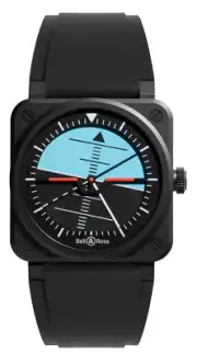 BELL & ROSS BR03-Horizon Automatic Watch 41mm LIMITED Edition Swiss BR-CAL.327