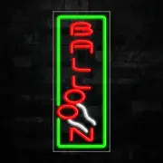 Balloon LED Neon Sign 12"L x 30"H #30965