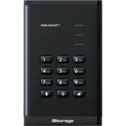 iStorage diskAshur3 500 GB Portable Hard Drive - 2.5 External - Black - TAA Com