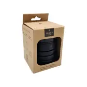Tushy Collapsible & Expandable Discreet Camping Travel Bidet, Black