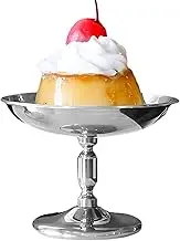 Footed Ice Cream Sundae Bowls - Stainless Steel Ice Cream Bowls, Dessert Dish | Candy Container | Party Favors for Dessert Sundae Ice Cream Fruit Salad Snack