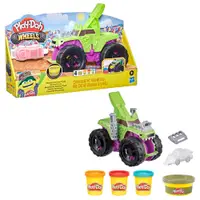 在飛比找蝦皮商城優惠-【培樂多Play-Doh】 黏土 車輪系列 怪獸卡車遊戲組