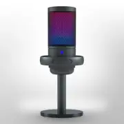 RGB USB Microphone for Recording and Streaming on PC Touch-Mute Button