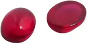 [Radheyma] Gems Natural Oval Pota Ruby (Manik) Stone GGTl Lab Certified Astrologcial Loose Gemstone For Man Or Women Jewelry Making Gemstone (Stone Size -10 * 14mm), Gemstone, Ruby, Gemstone, Ruby