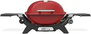 Weber Baby Q Premium Gas BBQ (Q1200N - Latest 3rd Generation) - LPG Flame Red
