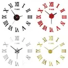 Stylish Luminous Wall Clock DIY Design with Silent Mechanism for Rooms