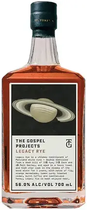Gospel Projects Legacy Rye Whisky 700ml