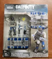MEGA Construx Call of Duty Collector Construction Set NAVY CRATE with Figure NEW