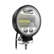 72W LED LIGHTBAR PODS (4in) Construction SUV ATV Off Road - Spot/Flood Combo