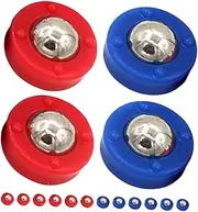 Outanaya Family Shuffleboard Game Kit 16pcs Colorful Roll Beads Compact Size for