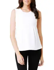 [Ripe] Waffle Peplum Top