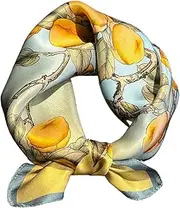 KOOYOL Damen Seid Halstücher Schal Damenschal Seidehalstuch Seidentuch Schal Seidenschal Halstücher Headwrap