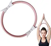 Exercise Ring Pilates - 14.96 Inches Resistance Pilates Hoop | Double Grip Exercise Equipment | Inches Lightweight Fitness Ring | Non-Slip Yoga Accessories for Core & Training