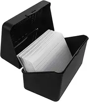 CORHAD 1 Set Index Card Storage Box Index Cards Stand Card Case Index Card Stand Note Card Holder Notepad Holder Memo Pads Holder Greeting Card Holder Portable Index Card Storage Paper