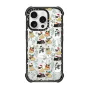 iPhone 16 Pro Ultra Impact Case MagSafe Compatible Christmas Pugs