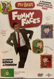 Mr Bean - Funny Faces NEW/sealed region 4 DVD (Rowan Atkinson comedy series)