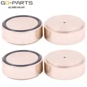 58*22mm Solid Aluminum HIFI Audio Speaker AMP Isolation Feet Stand Pad Damper x4