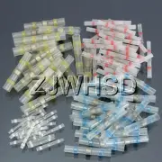 200pcs 26-10 AWG Solder Sleeve Heat Shrink Butt Wire Splice Connector Waterproof