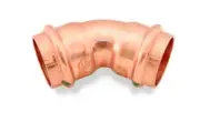 Viega ProPress 1- 1/2" Copper Elbow 45 (PxP) 77627