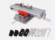 X Y Axis Mini Bench Cross Slide ViseTable Milling Drilling Fixture Worktable