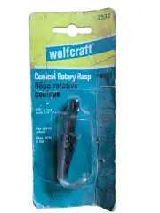 Wolfcraft Conical Rotary Rasp 5/8" X 1 3/8"