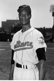 Connie Johnson 1956 1 Baltimore Orioles Baseball Old Photo