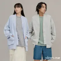 在飛比找momo購物網優惠-【plain-me】Oversize 和風抗UV外套 PLN