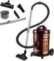 Wet and Dry Vacuum Cleaner 21L, 3600W, Industrial Vacuum Cleaner, 5m Cable Carpet Upholstery Cleaner for Home Use, Floor, Grout, Tile, Couch, Carpet, Car