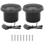 Herdio 3" Marine Speakers: 2X140W Stereo Coaxial for Boat & UTV