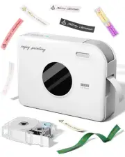 A30 Label Maker, Mini Bluetooth Portable Rechargeable Label Maker Machine in/...