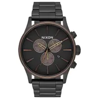 在飛比找momo購物網優惠-【NIXON】The SENTRY CHRONO 藍調搖滾潮