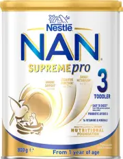 Nestlé NAN Supremepro 3, Premium Toddler 1+ Years Milk Drink Powder – 800G Si...