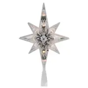 Northlight Faceted Star of Bethlehem Christmas Tree Topper - White (32606342)