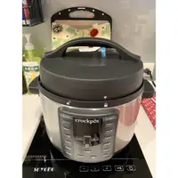 在飛比找蝦皮購物優惠-全新 Crockpot CP萬用壓力鍋3.8L 亮銀 保固一