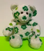 Build A Bear Lots of Luck Teddy 2007 Irish Shamrocks Limited Edition 12" Plush