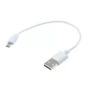 MicroUSB Short USB Cable Charger Cord Power Wire Fast Charge for SmartPhones