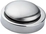 Kitchen Stainless Steel Soap Silver Soap Bar Odor Remover for Fridge Dishwasher Pack