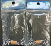 2 Packs Of 12 Hello Hobby Christmas Or Gift Bag Tags BLACK With String