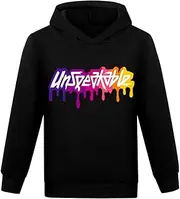 [NILKOOZ] New Anime Merch Unisex Kids Hoodies Pullover Sweatshirt for Boys and Girls Jumper Top