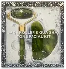 Jade Roller & Gua Sha Stone Facial Set