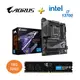 (組合)技嘉B760 AORUS ELITE AX主機板+盒裝Core i7-13700+美光D5 4800/16G RAM