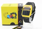[UNUSED] CASIO x Pac-Man CA-53WPC-1B Data Bank Calculator Limited Watch JAPAN