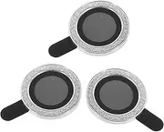 Outanaya Lens Protective Film Lenses Cover Lens Protector Protectors Diamonds Protection Rear Tempered Glass
