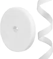 uxcell 0.55inch x 33ft Hook and Loop Roll Straps, Multi-Purpose Hook and Loop Tape with Adhesive, Cable Ties Organize Strap Fastener Roll for Home Office, White