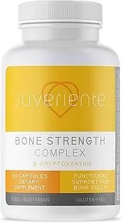(Changed from Tablet to Capsule for Easier swallowing) Juveriente® Japanese Bone Strengthening Supplement For Osteoporosis - Address The Root Cause from the Cellular Level