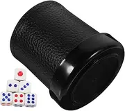 HAWILLOSCH Plastic Dice Cup Dice Cup for Role Playing Games for Party Entertainment Compact Light for Travel Smooth Abs Material