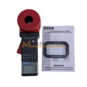ONE New ETCR2100A+ Digital Clamp On Ground Earth Resistance Meter Ground Tester